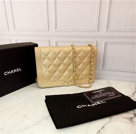 preloved chanel woc|Chanel boy woc price.